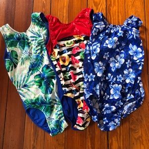 Leotards for Gymnastics/dance (summer theme)!